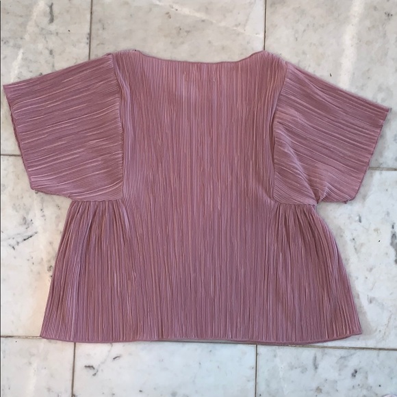 Madewell lavender chiffon top size XXS - Picture 3 of 3